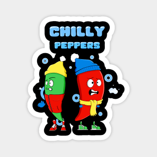 Chilly Peppers Magnet