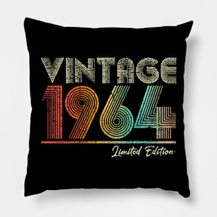 60 Year Old 1964 60Th Birthday For Men Women Pillow