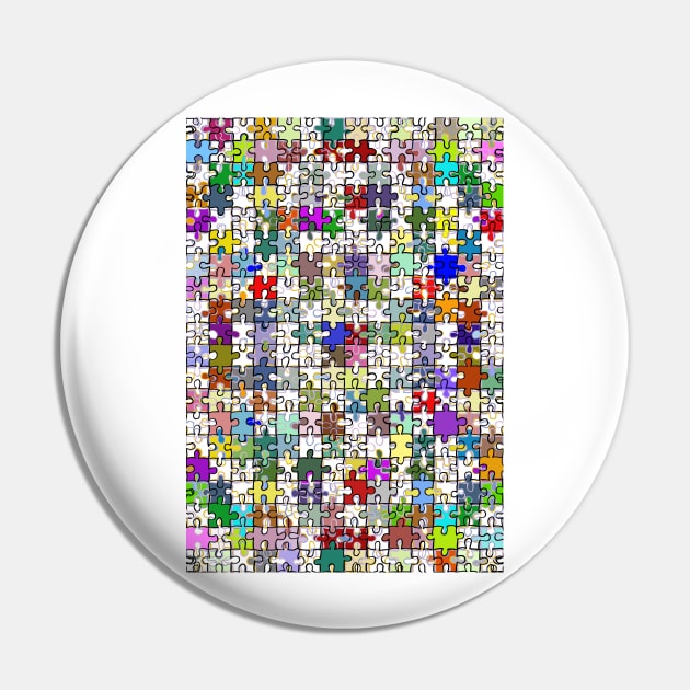 Jigsaw Junkie Pin by matjackson