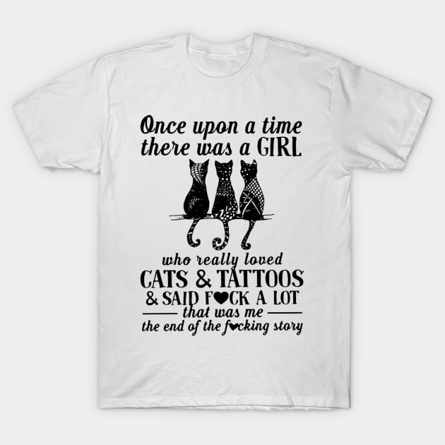 Tats & Cats T-Shirt Tattoo Woman Men Gift Shirt Tats & Cats T-Shirt Tattoo Woman Men Gift Shirt