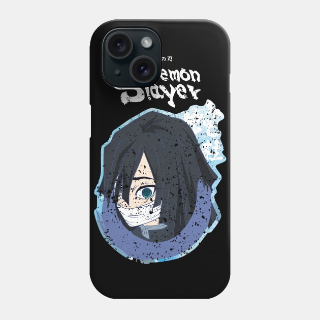 DEMON SLAYER: SNAKE PILLAR OBANAI IGURO (GRUNGE STYLE) Phone Case by FunGangStore