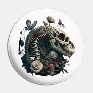 Dinosaur Skull Pin