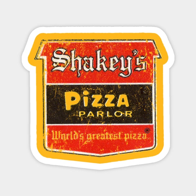 Shakey's Pizza Parlour Magnet by MindsparkCreative