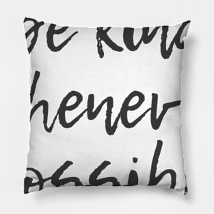 Be Kind Pillow