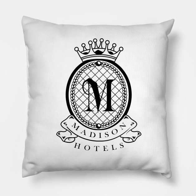 Billy Madison Hotels Pillow by tvshirts