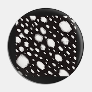 Brush Stroke Dot Pattern Pin