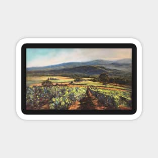 'King Valley Vines' Magnet