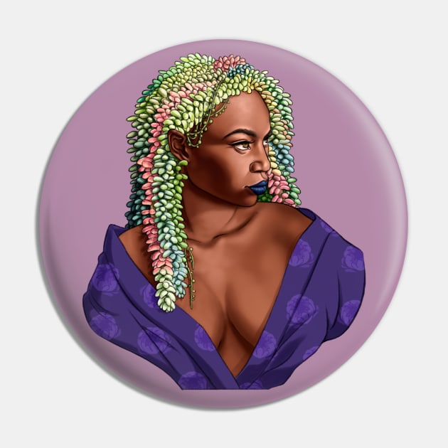 Arid Beauty Pin by ChromaChamelea