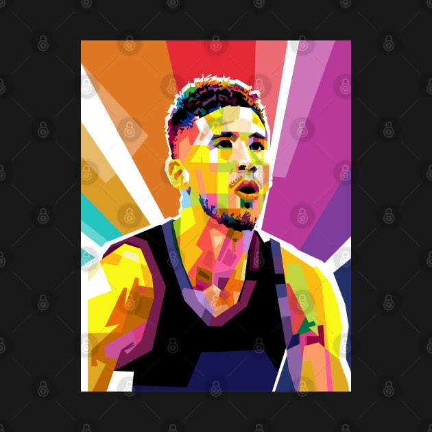 DEVIN BOOKER POP ART by Vector Baturaja