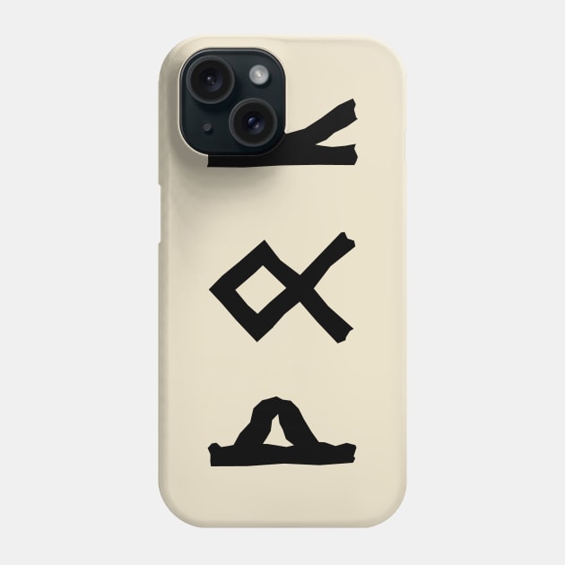 THOR BIND RUNE Phone Case by SALENTOmadness