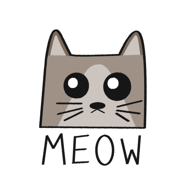 Ragdoll Cat Meow by Grump