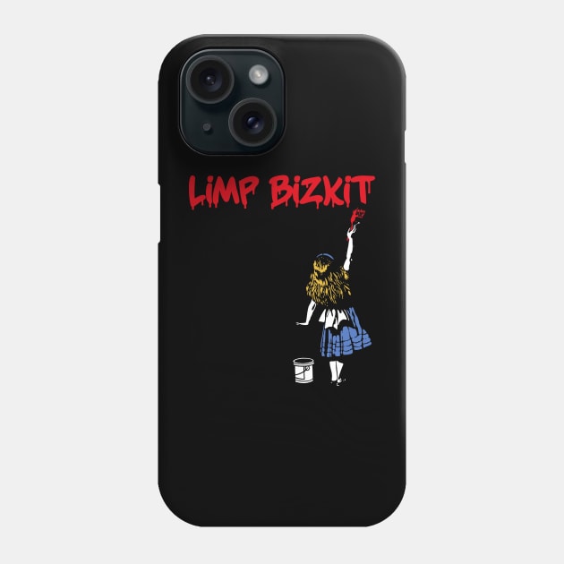 limp red girl Phone Case by j and r