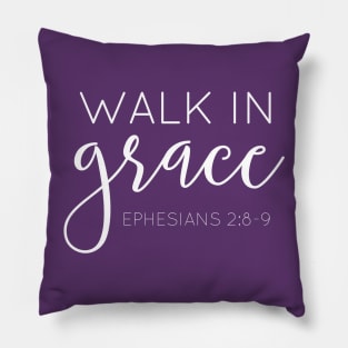 Walk in Grace Tee Shirt Pillow