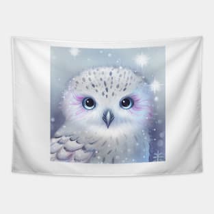 Snowy Owl Tapestry