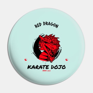 Red Dragon | Karate Dojo Pin