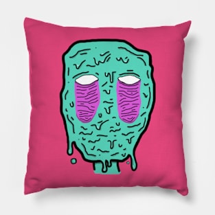 Grime Face Pillow