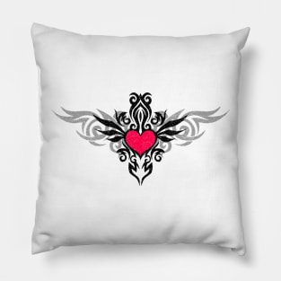 Tribal Heart Pillow