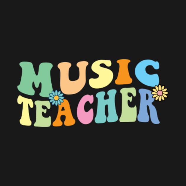 Groovy Music Teacher Retro by Kardio