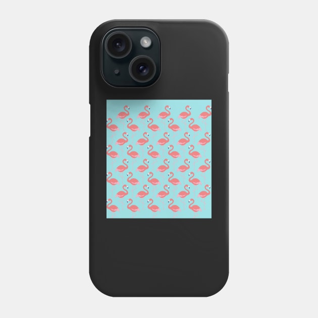 Flock-o-'Mingos Phone Case by LeCouleur