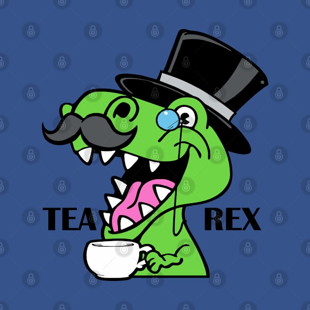 Tea Rex by DavesTees