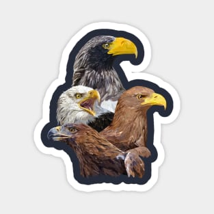 Eagle and eagle Magnet