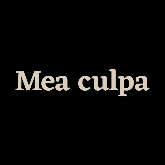 Mea Culpa by calebfaires