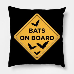 Bats on Board Pillow