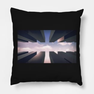 Skyscrapers Pillow