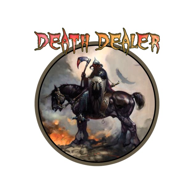 Death Dealer (Black Print) by Miskatonic Designs