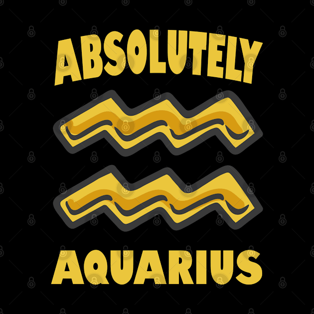 Absolutely Aquarius by Delta V Art