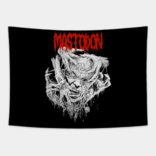 Creeping Skull Mastodon Tapestry