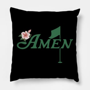 Amen Masters Golf Pillow