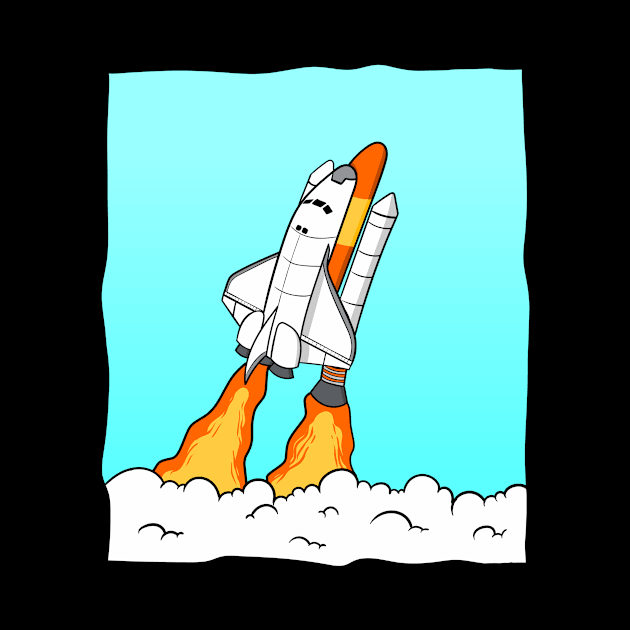 Space Shuttle by Jaya Senantiasa