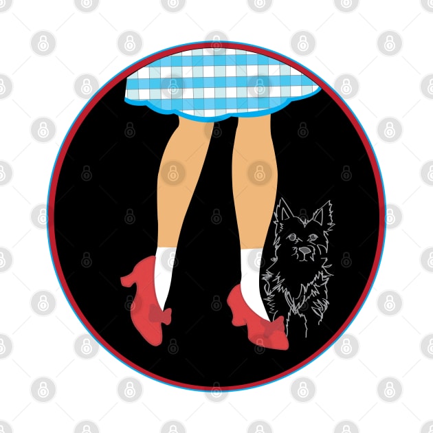 Dorothy and Toto by DickinsonDesign