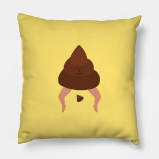 Poopy Poop | Cute | Weird | High Quality | Gift | Minimalist Pillow