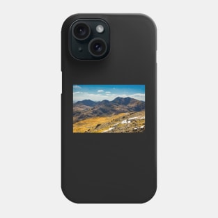 Snowdon Horseshoe from Glyder Fawr Phone Case