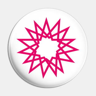 Strars Geometric Circles Pin