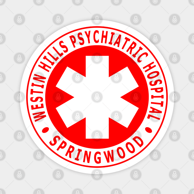 Westin Hills Psychiatric Hospital Magnet by Lyvershop