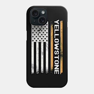 Vintage Yellowstone Flag Phone Case