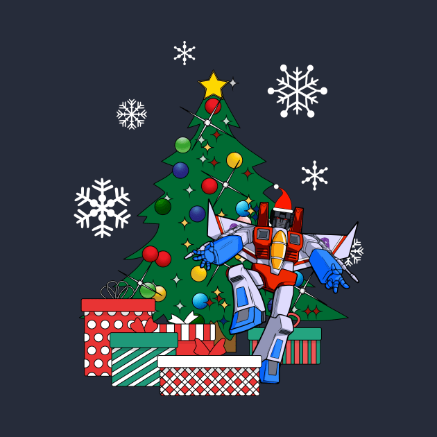 Starscream Around The Christmas Tree Transformers by Nova5