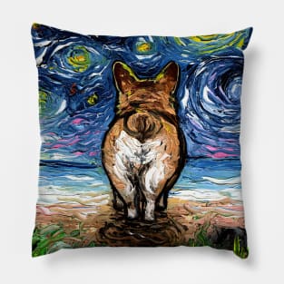 Beach Nights - Corgi Pillow