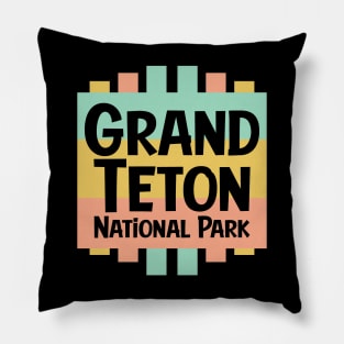 Grand Teton National Park Pillow