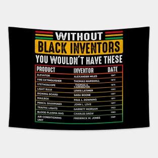 History Of Forgotten Black Inventors - Black History Month Tapestry