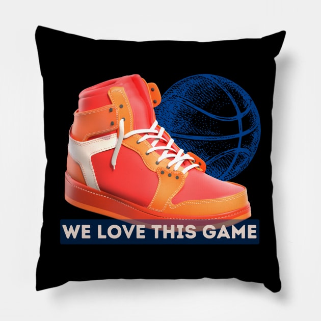 we love this game Pillow by yzbn_king