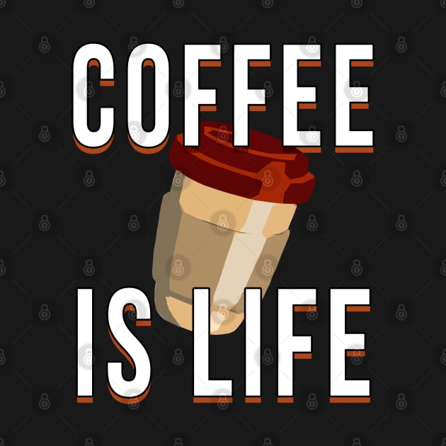 Coffee is life // Hot coffee by PGP