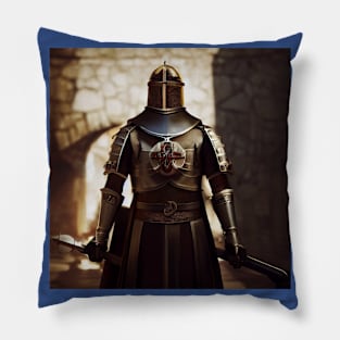 Knights Templar in The Holy Land Pillow