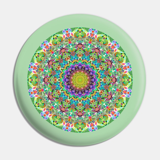 RAINBOW MANDALA Pin by artbysavi