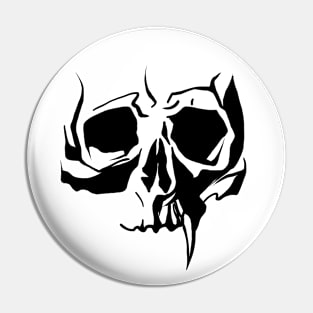 Vampire Skull. with. one fang. Pin