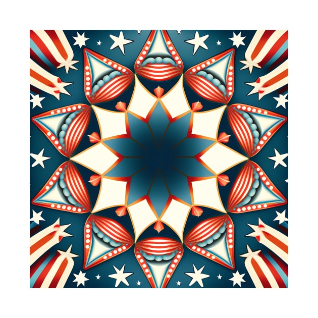 Star Spangled Banner | Fourth of July Pattern by TheJadeCat