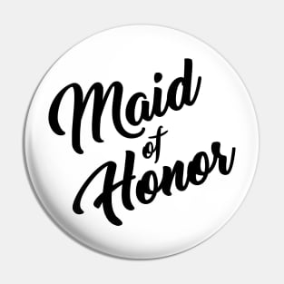 Maid of Honor Pin